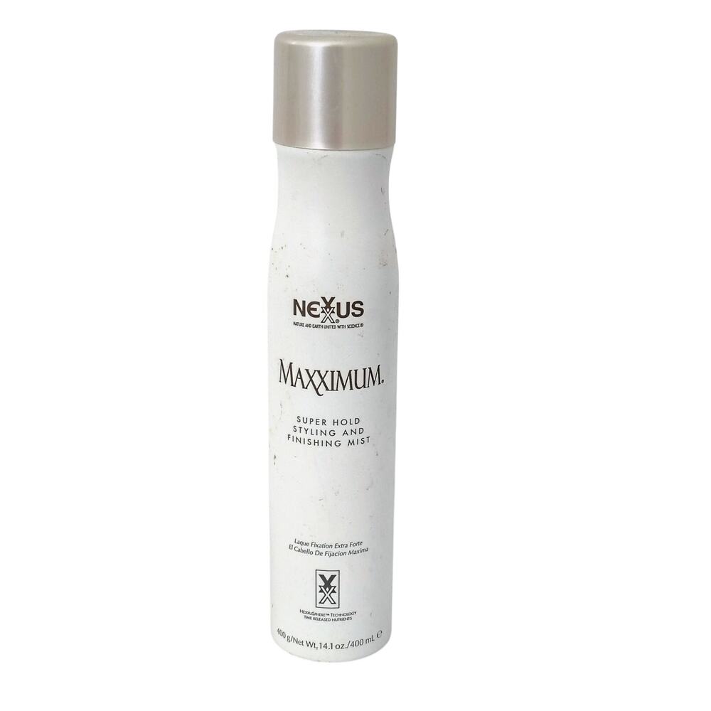 Nexxus Maxximum Super Hold Styling & Finishing Mist Hairspray 14.1 oz. NEW